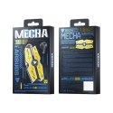 WEKOME VB06 Mecha Series - Wireless Bluetooth V5.3 TWS headphones with charging case (Yellow)