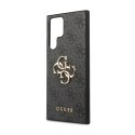 Guess 4G Big Metal Logo - Case for Samsung Galaxy S24 Ultra (Black)