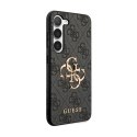 Guess 4G Big Metal Logo - Case for Samsung Galaxy S24 (black)