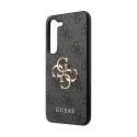 Guess 4G Big Metal Logo - Case for Samsung Galaxy S24 (black)