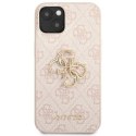 Guess 4G Big Metal Logo - Case for iPhone 13 (Pink)