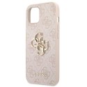 Guess 4G Big Metal Logo - Case for iPhone 13 (Pink)