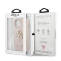 Guess 4G Big Metal Logo - Case for iPhone 13 (Pink)