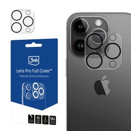 3mk Lens Pro Full Cover - Camera Lens Glass for iPhone 15 Pro / 15 Pro Max