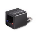 ADE-MINIC Karta sieciowa Gigabit Ethernet adapter, USB-A 3.2 Gen 1, instalacja automatyczna MINI