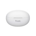 Trust Yavi - Wireless In-Ear Bluetooth TWS Earbuds with Charging Case & ENC (White)