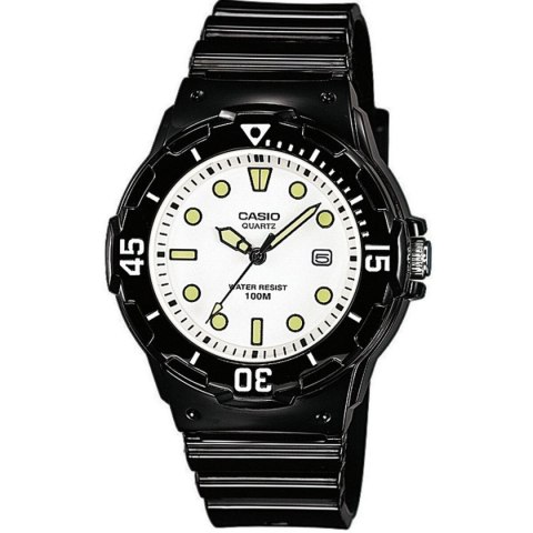 Men's Watch Casio DIVER 100M White Black (Ø 44,5 mm)