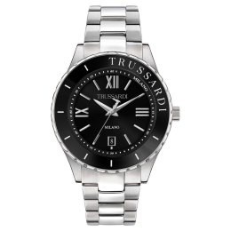 Men's Watch Trussardi R2453143010 Black Silver