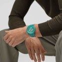 Men's Watch Swatch SB05L101 Green (Ø 47 mm)