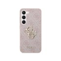 Guess 4G Big Metal Logo - Case for Samsung Galaxy S23 (Pink)