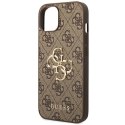 Guess 4G Big Metal Logo Case iPhone 14 (Brown)