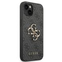 Guess 4G Big Metal Logo Case iPhone 14 (Grey)