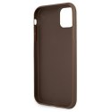 Guess 4G Big Metal Logo - iPhone 11 Case (Brown)