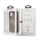 Guess 4G Big Metal Logo - iPhone 11 Case (Brown)