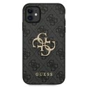 Guess 4G Big Metal Logo - iPhone 11 Case (Grey)