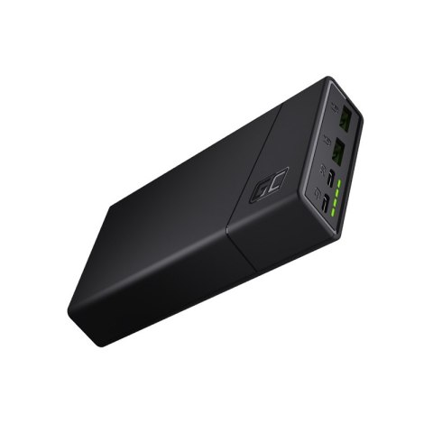 Power Bank Green Cell GC PowerPlay20 20000mAh with fast charging 2x USB Ultra Charge and 2x USB-C Power Delivery 18W