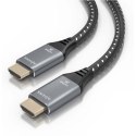 HDMI Cable Aisens A150-0877 7 m Black/Grey