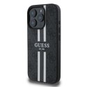 Guess 4G Printed Stripes MagSafe - Case iPhone 16 Pro Max (black)