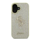 Guess Fixed Glitter Big 4G - Case iPhone 16 Plus (gold)