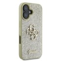 Guess Fixed Glitter Big 4G - Case iPhone 16 Plus (gold)