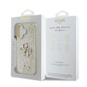 Guess Fixed Glitter Big 4G - Case iPhone 16 Plus (gold)