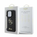 Guess Fixed Glitter Big 4G - Case iPhone 16 Pro Max (black)