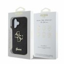 Guess Fixed Glitter Big 4G - Case iPhone 16 (black)