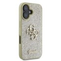 Guess Fixed Glitter Big 4G - Case iPhone 16 (gold)