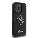 Guess Fixed Glitter Big 4G - Case iPhone 16 Pro (black)