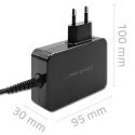 Wall Charger Qoltec 52388 Black 100 W (1 Unit)