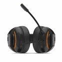 Gaming Headset with Microphone Krom Kode Black/Orange Black