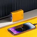 WEKOME WP-27 Tint Series - Power bank 10000 mAh Super Fast Charging USB-C PD 20W + 2x USB-A QC3.0 22.5W (Yellow)