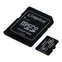 Micro SD Memory Card with Adaptor Kingston SDCS2 100 MB/s - 256 GB