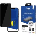 3MK HardGlass Max Privacy - Tempered Glass with Privacy Filter for iPhone 14 / iPhone 13 / iPhone 13 Pro (Black)