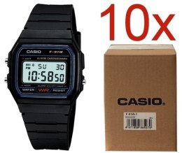 CASIO VINTAGE F-91W-1YEG **PACK 10 PCS**