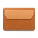 Moshi Muse 13 "3-in-1 Slim Sleeve for MacBook Pro 13" / MacBook Air 13 "(Caramel Brown)