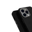 Moshi Napa Midnight - Leather case for iPhone 14 Pro Max (Midnight Black)