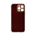 Moshi Napa Midnight - Leather case for iPhone 14 Pro Max (Serene Gray)