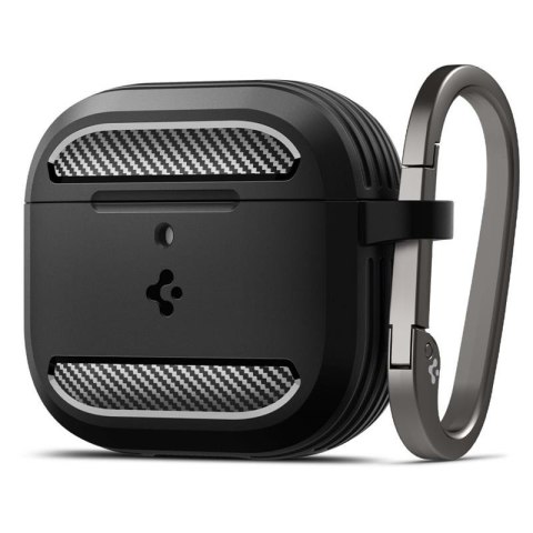 Spigen Rugged Armor - Case for Apple AirPods 4 (Matte Black)