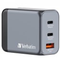 Wall Charger Verbatim 32201 Black/Grey 65 W