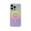 Guess IML Iridescent MagSafe - iPhone 15 Pro Max Case (pink)