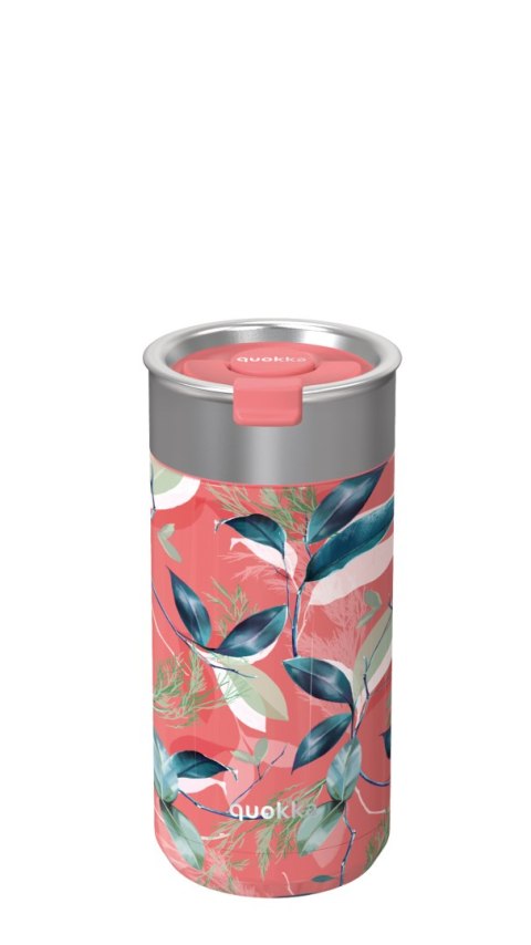 Quokka Boost - Stainless Steel Coffee Tumbler 400 ml (Exotic Pink)