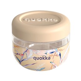 Quokka Bubble Food Jar - Plastic food container / lunchbox 500 ml (Vintage Floral)