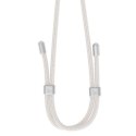 Spigen Universal Strap Set Crossbody & Wrist - Phone Strap for Shoulder & Wrist (Pearl White)