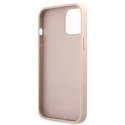 Guess 4G Metal Gold Logo - Case for iPhone 12 / iPhone 12 Pro (pink)