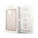 Guess 4G Metal Gold Logo - Case for iPhone 14 (Pink)