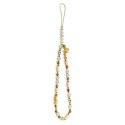 Guess Phone Strap Beads Bohemia Brown