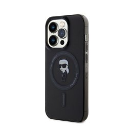 Karl Lagerfeld IML Ikonik MagSafe - Case for iPhone 15 Pro (Black)