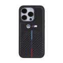 BMW Stamped Tricolor Stripe - Case for iPhone 15 Pro Max (Black)