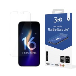 3mk FlexibleGlass Lite - Hybrid Glass for iPhone 16 Plus